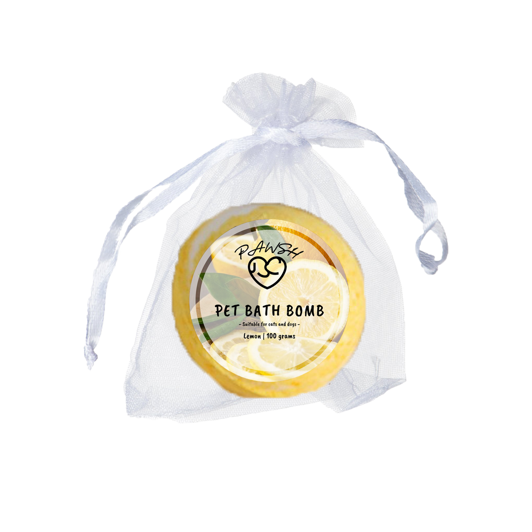 Organic Lemon Bath Bomb